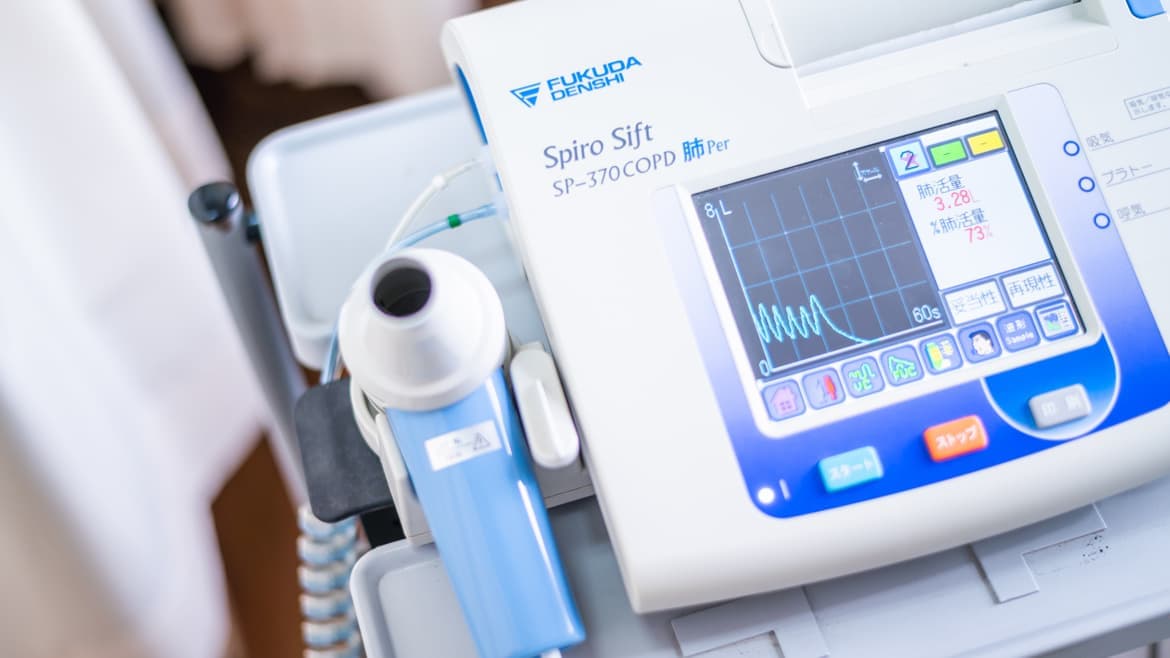 呼吸機能検査
